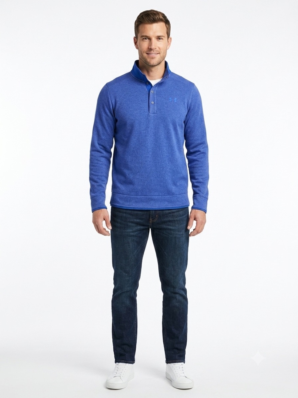 Men’s Blue Under Armour Storm Pullover